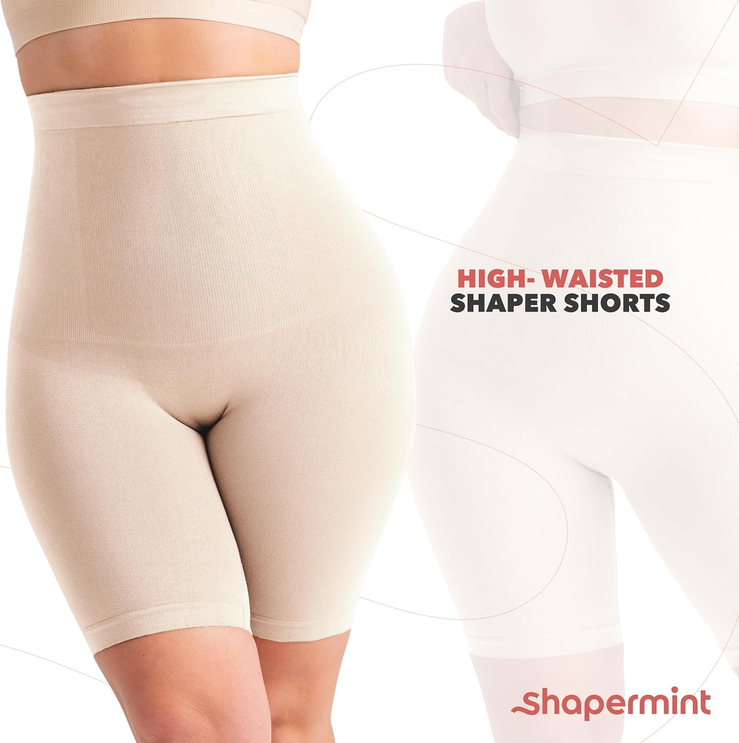 Shorts Moldeadores de Cintura Alta